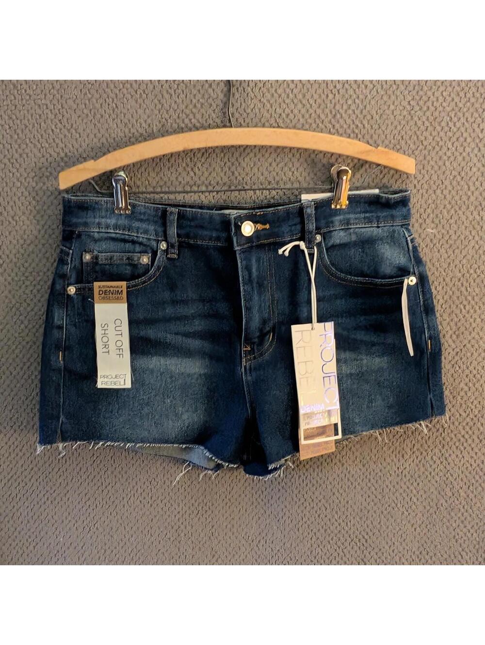 Project Rebel Sustainable Denim Cut Off Shorts - NWT